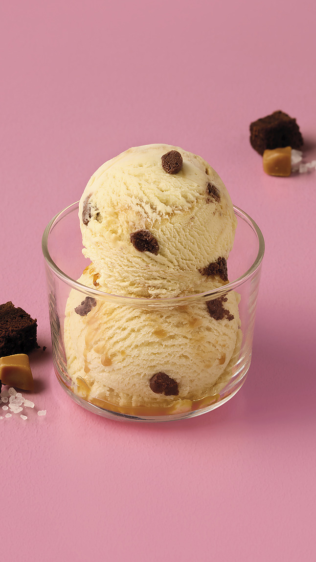 BIO Salzkaramell & Brownie Eis