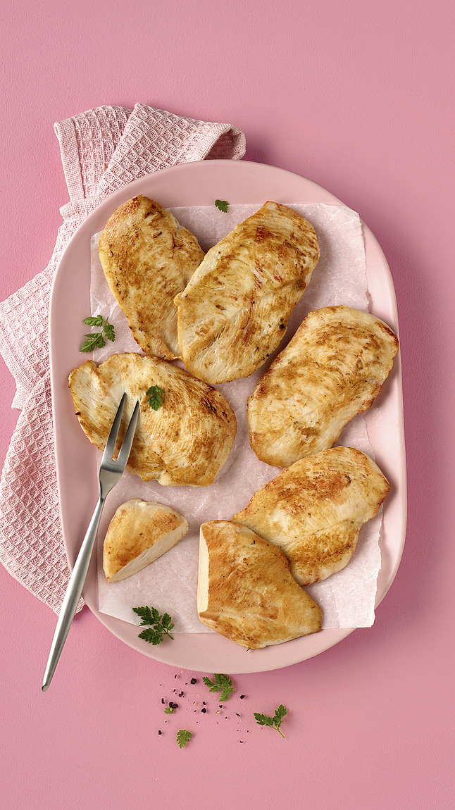 Hähnchenschnitzel, unpaniert