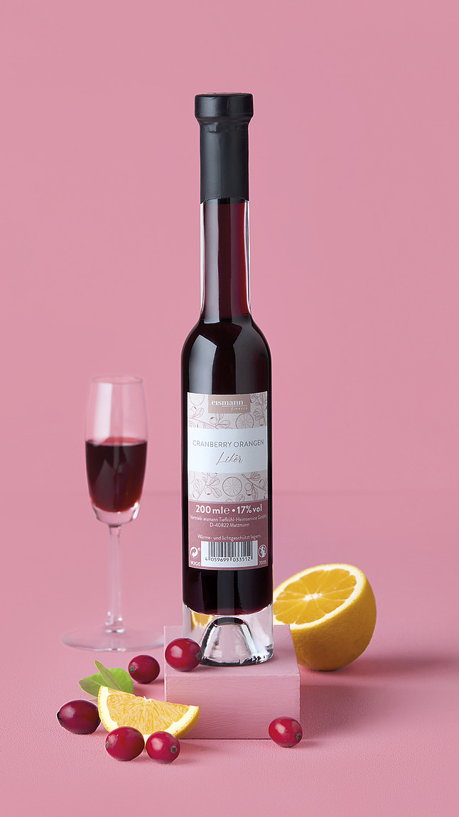 Cranberry-Orangen Likör