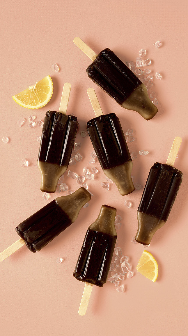 Cola-Flaschen Eisstiel