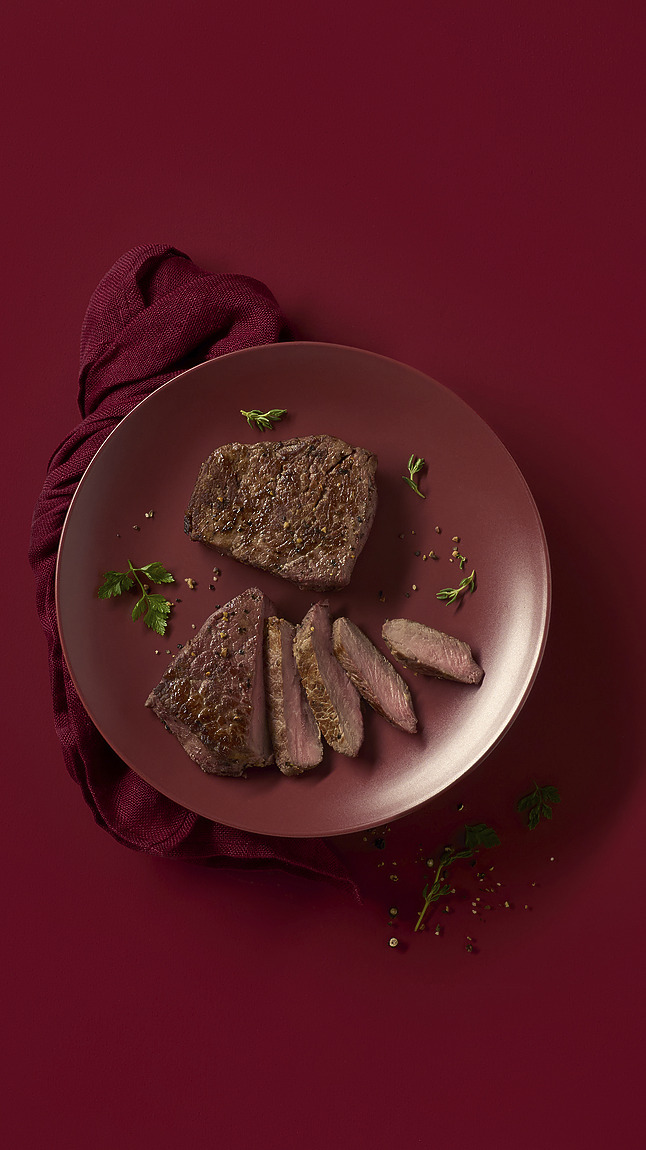 Rinderfilet-Medaillons, mariniert