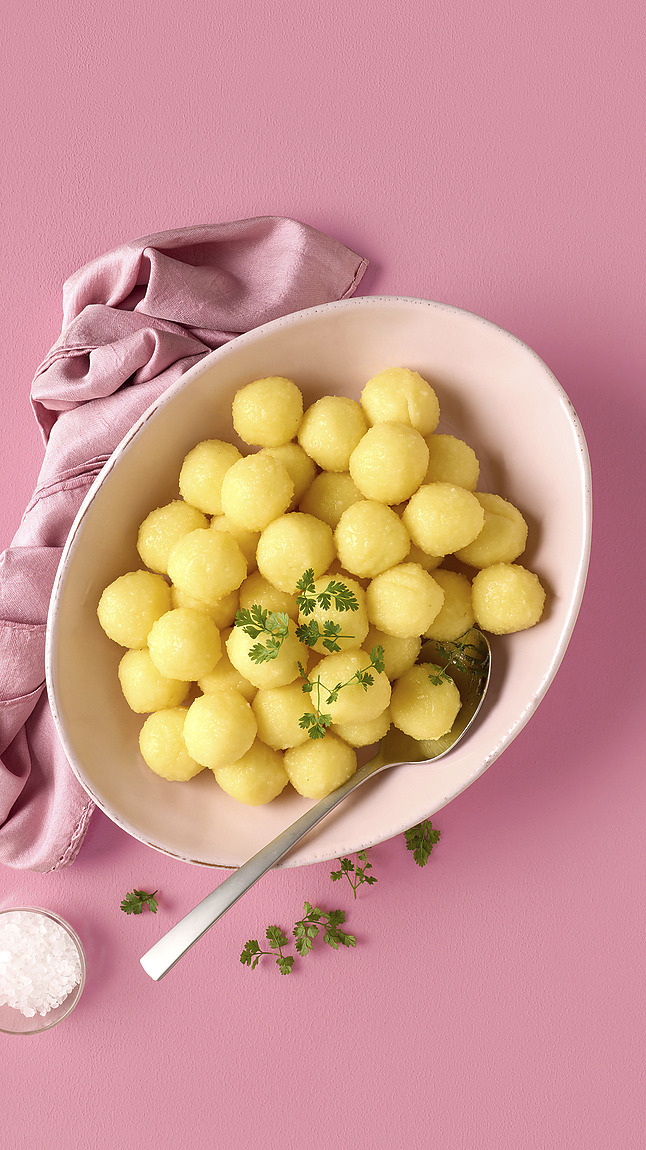 Mini-Kartoffelklöße