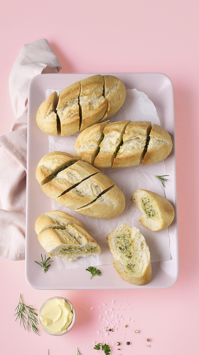 Mini Kräuter-Baguettes