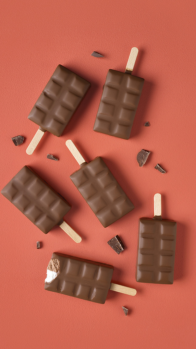 Schokotafel Eisstiel