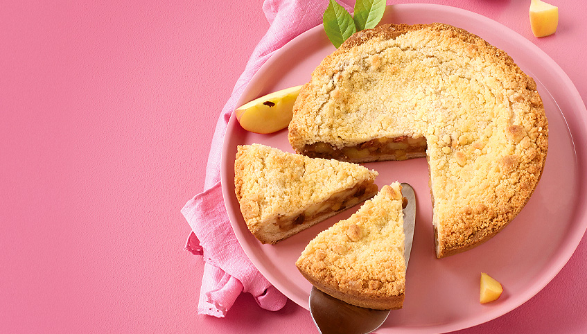 Appeltaart - <br>Holländischer <br>Apfelkuchen