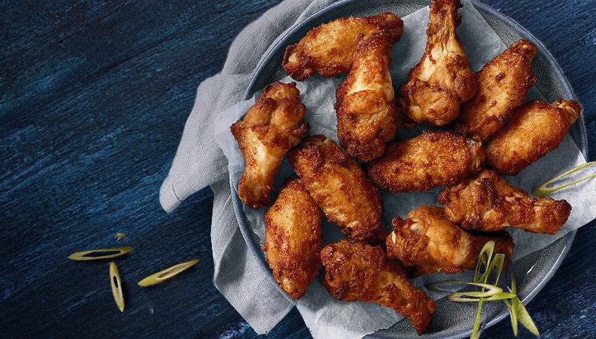 Marinierte Chicken <br>Wings 