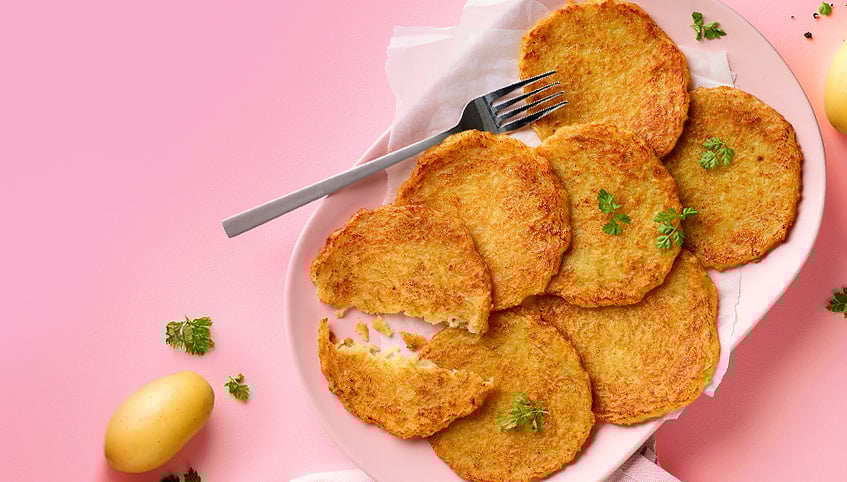 Klassiker: <br>Reibekuchen