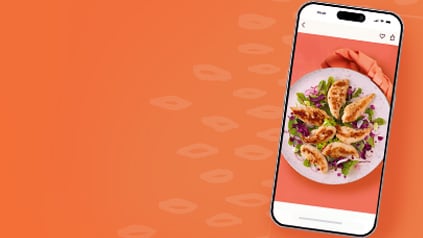 Jetzt über die <br>App bestellen