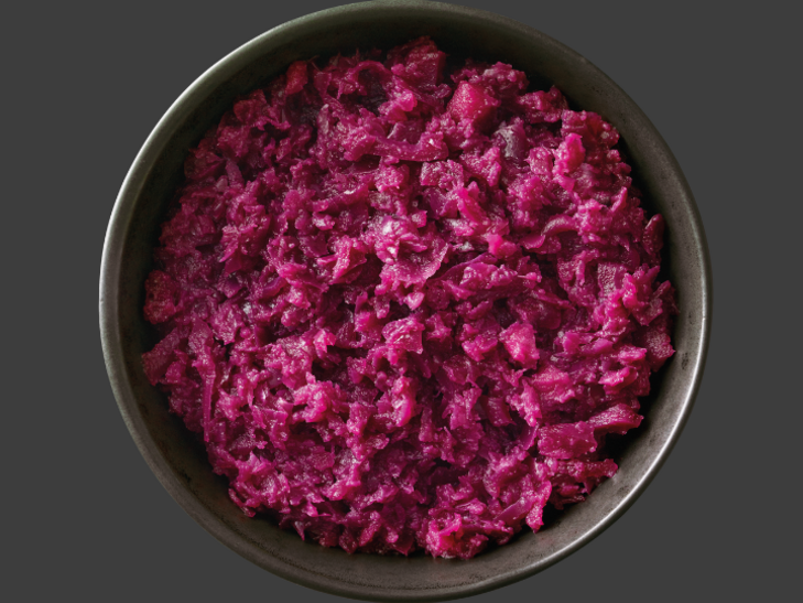 Apfelrotkohl