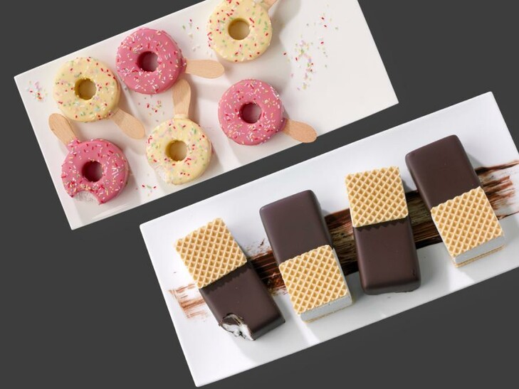 KOMBI Bunte Donut Stiele & Carré