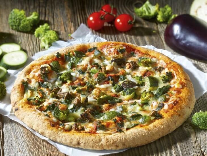 BIO Pizza Suprema Vegetariana mit Weizenvollkornteig