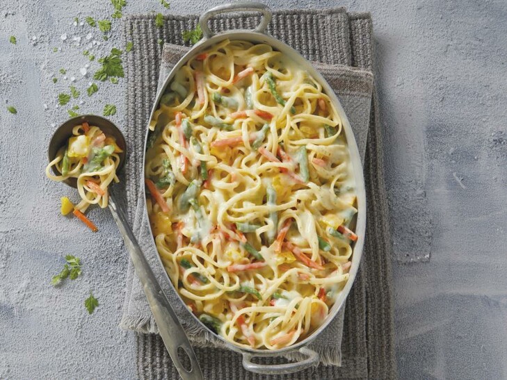 Pasta-Spargelpfanne