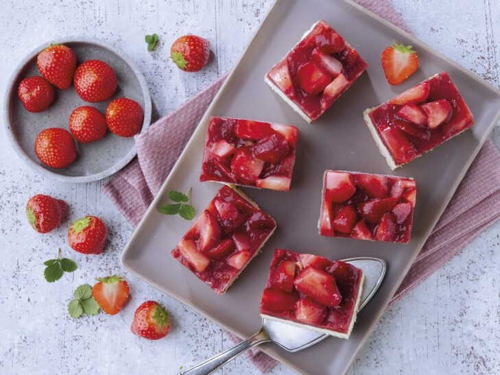 Erdbeer-Schnitte