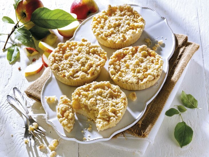 Apfel-Streusel-Küchlein