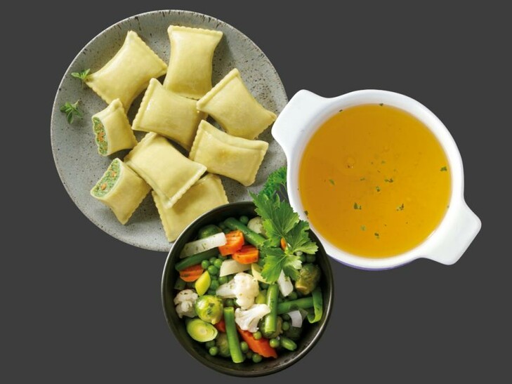 Kombi BIO Gemüse-Maultaschen & Delikatess-Suppe & Suppengemüse
