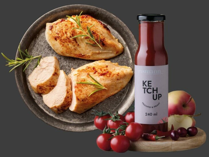Kombi Hähnchenbrustfilet & eismann Ketchup