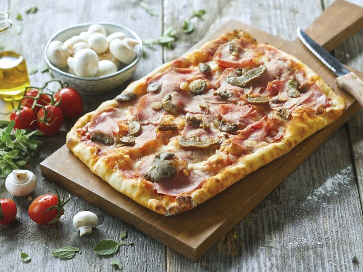 Pizza Schinken Champignon Pizza Fertiggerichte Eismann De Ihr Online Shop Fur Genuss