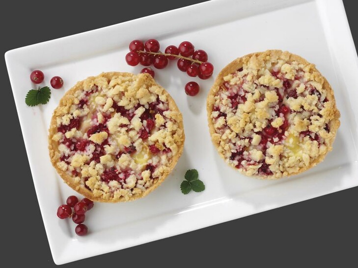 Johannisbeer-Pudding-Küchlein