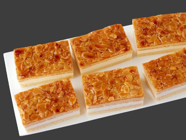 Mandel-Bienenstich Schnitte