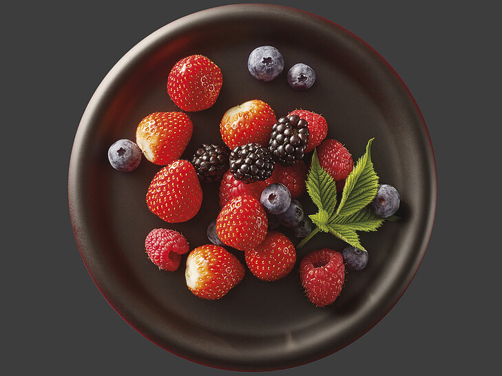 Süße Beerenmischung