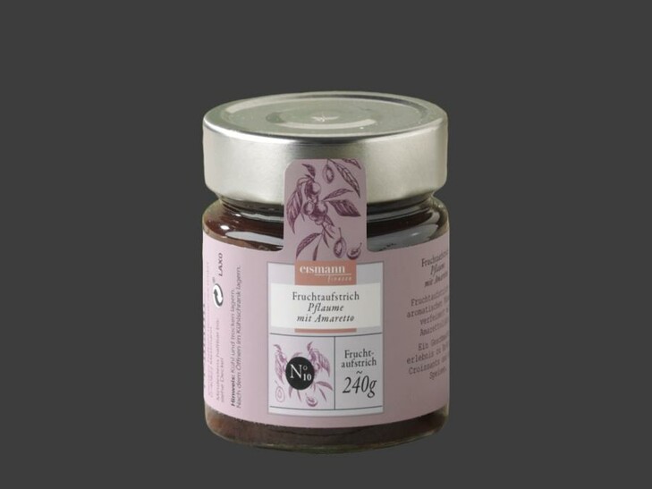 Fruchtaufstrich Pflaume mit Amaretto