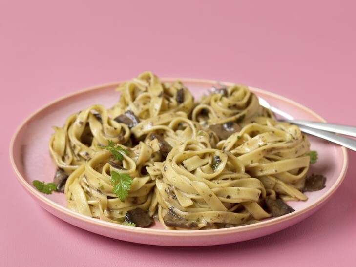 Tagliatelle mit Pilzen