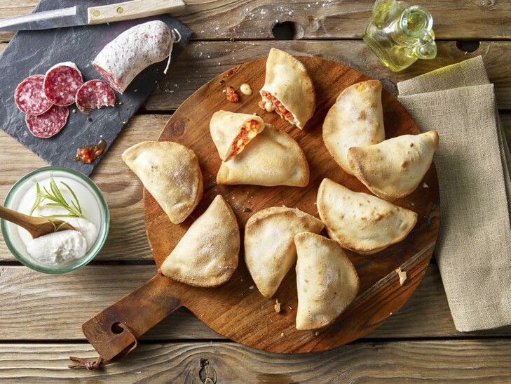 Mini Calzone Schinken-Salami