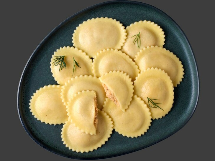 Tortelli mit Lachs-Ricotta-Füllung