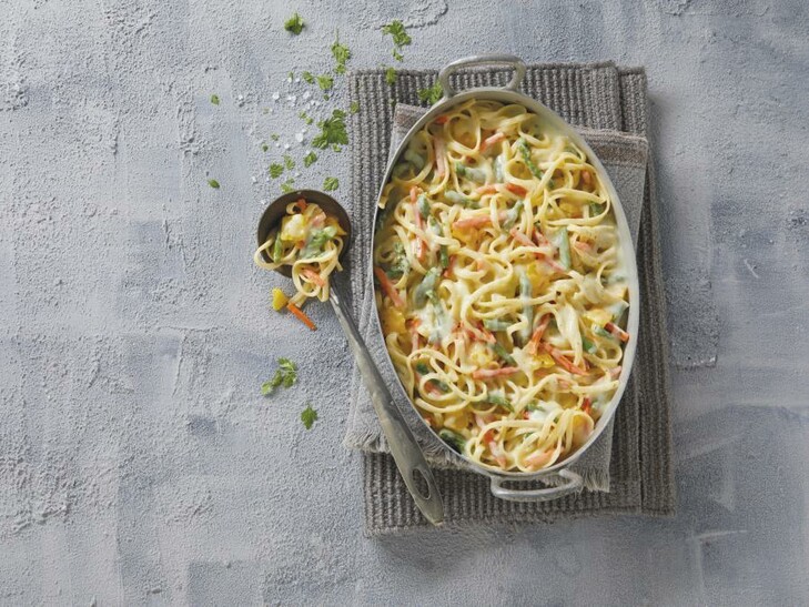 Pasta-Spargelpfanne