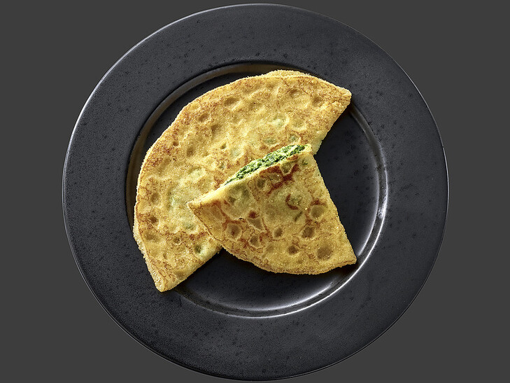 Knusperpfannkuchen Florentine