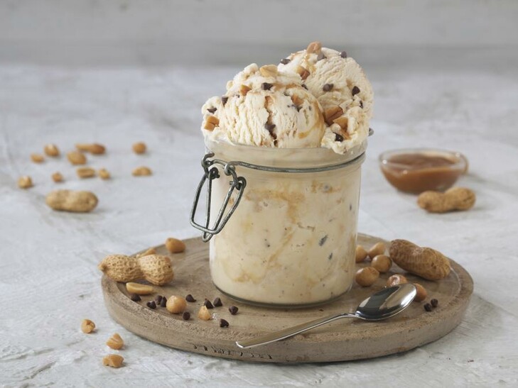BIO Erdnuss Eis