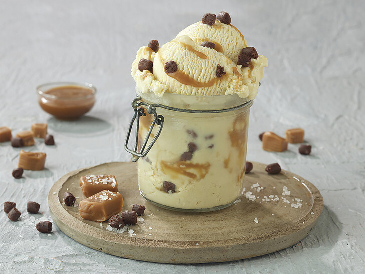 BIO Salzkaramell & Brownie Eis