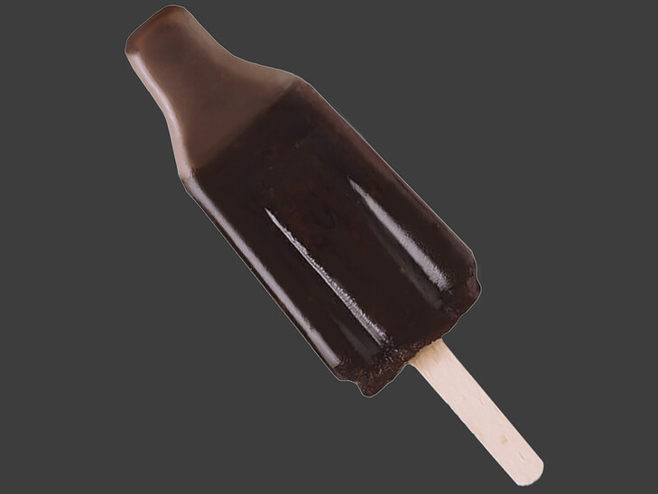 Cola-Flaschen Eisstiel