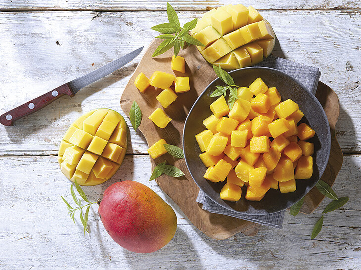 Mango-Würfel