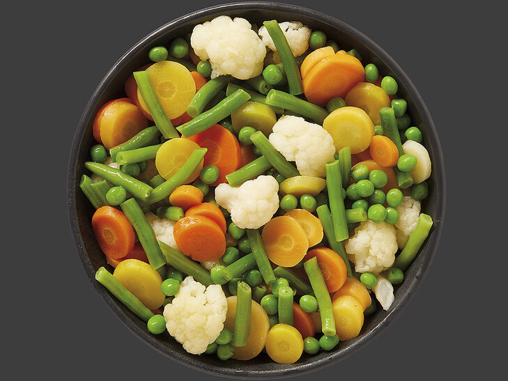 Bunter Gemüseteller