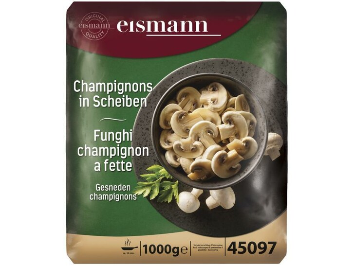 Champignons in Scheiben