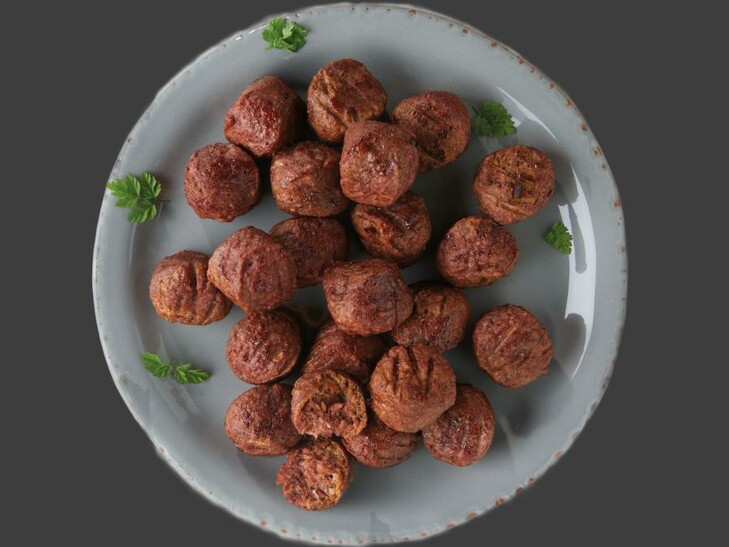 Vegane kein-Hack Bällchen