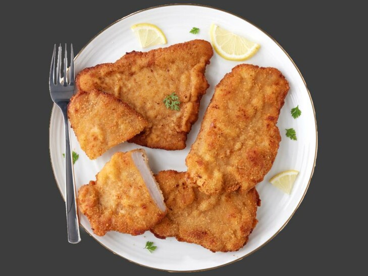 Wiener Kalbsschnitzel nach österreichischer Rezeptur