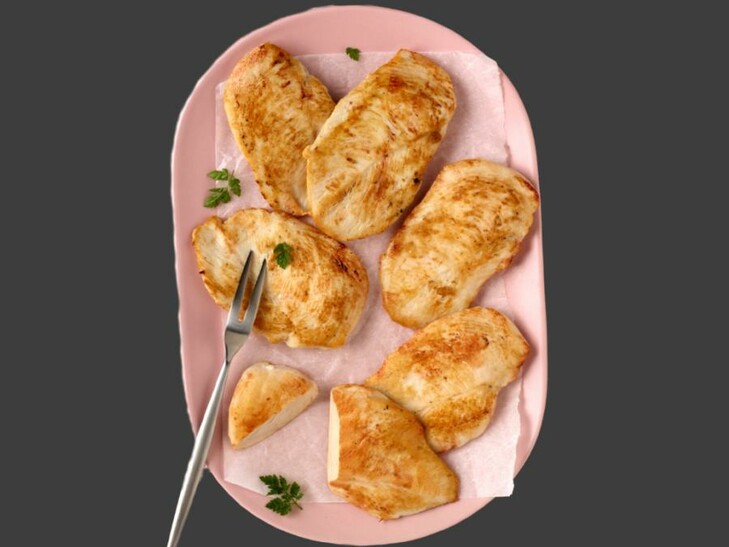 Hähnchenschnitzel, unpaniert