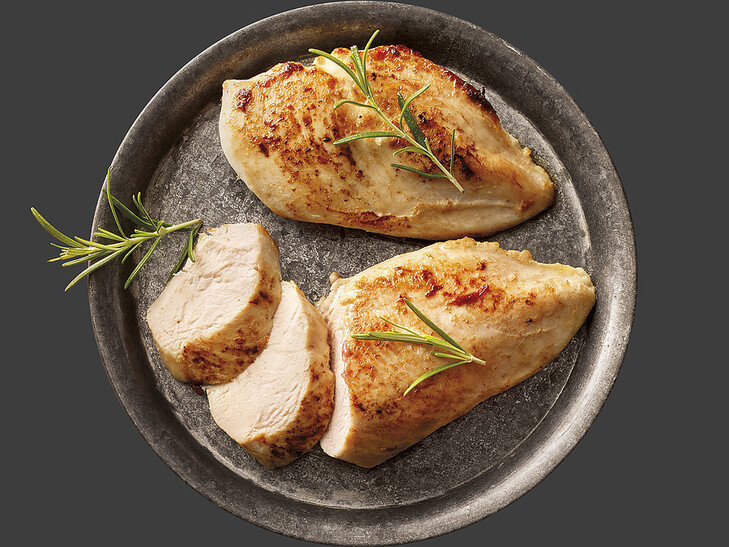 Hähnchenbrustfilet ohne Innenfilet, geschnitten