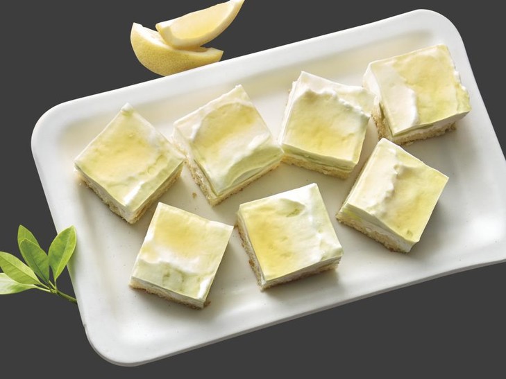 Zitronen-Creme-Schnitte