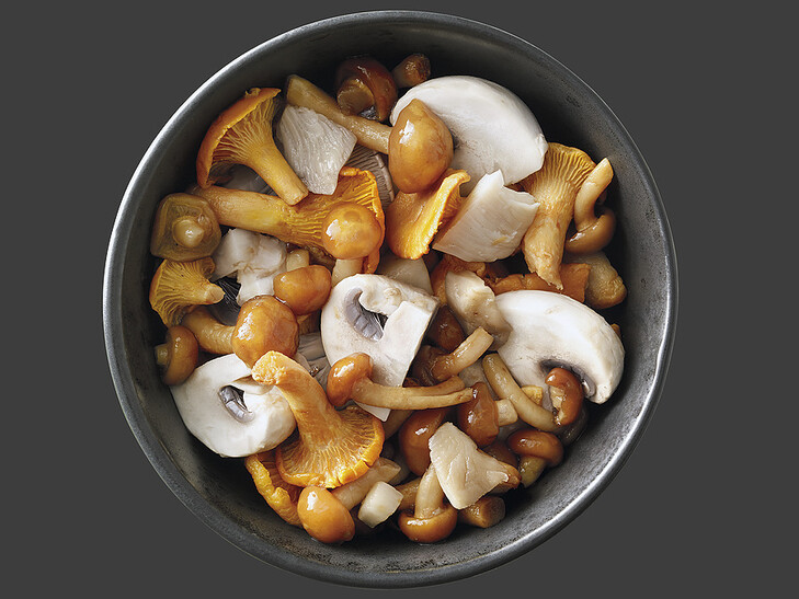 Feine Pilzmischung