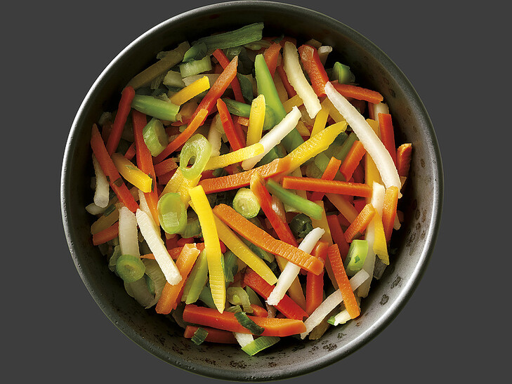 Gärtneringemüse Julienne