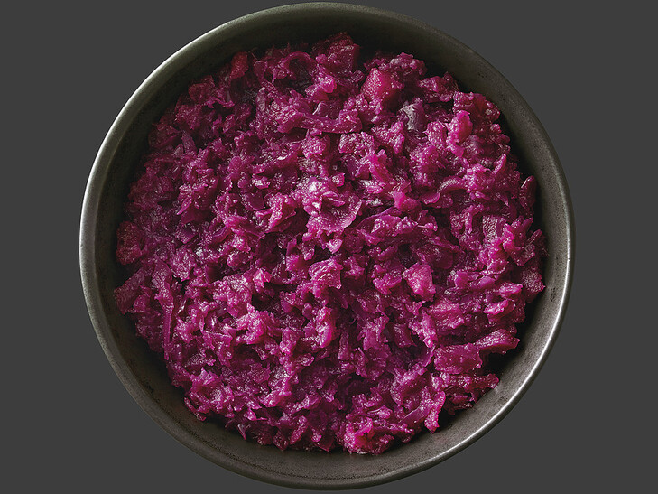 Apfelrotkohl