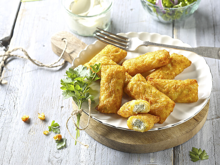 Mini-Frischkäse-Tasche