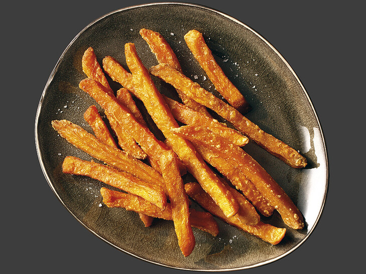 Knusprige Süßkartoffel-Pommes