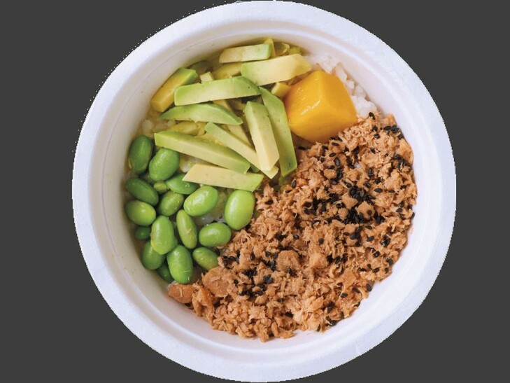 Sushi Bowl Lachs Teriyaki