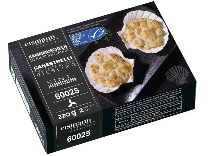 Kammmuscheln in Rieslingsauce