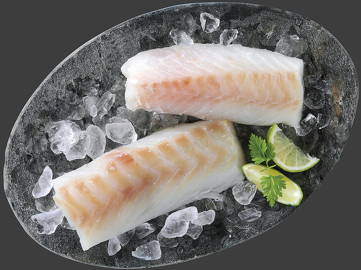 Kabeljau-Rückenfilets