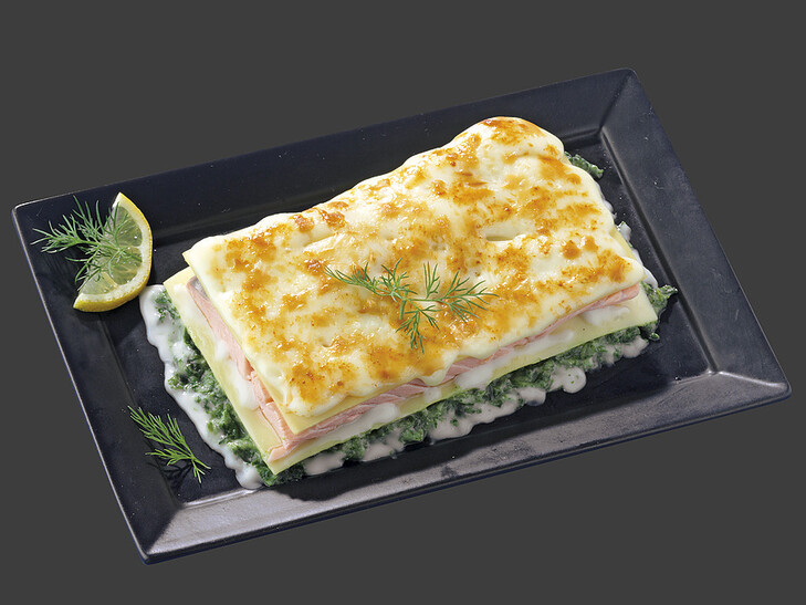 Lachs-Lasagne